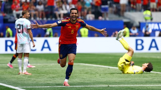 Reserva de Courtois falha, Espanha elimina a Bélgica e vai às semis