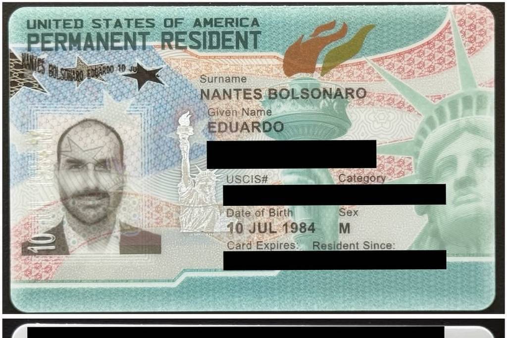 Governo Trump concede green card a Eduardo Bolsonaro nos EUA