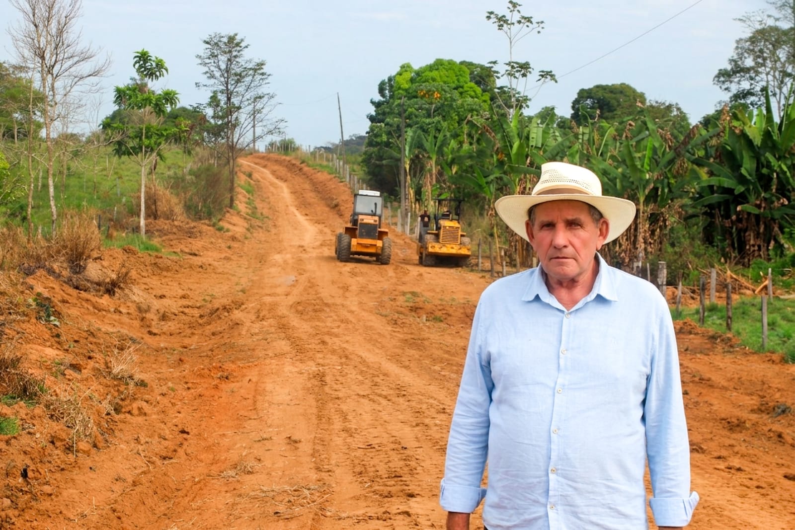 Eracides Caetano destaca melhorias nos ramais e apoio à produção rural de Rio Branco