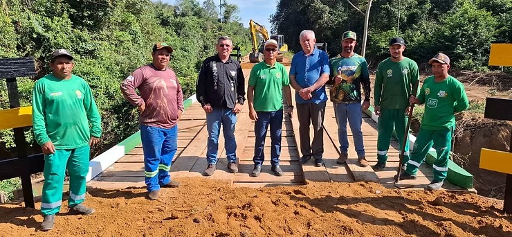 Prefeitura de Plácido de Castro e DERACRE entregam nova ponte no Ramal do 16