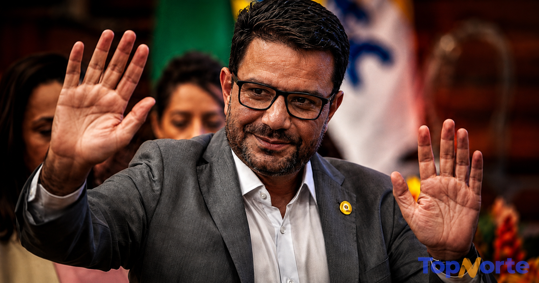 Gladson inicia campanha ao Senado e manda recado após questionamentos jurídicos: “Sou candidato”