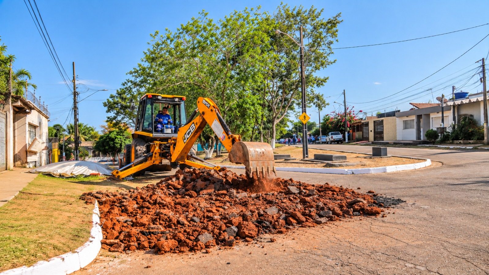 Prefeitura intensifica serviços e prepara entrega de espaço revitalizado no Santa Cruz