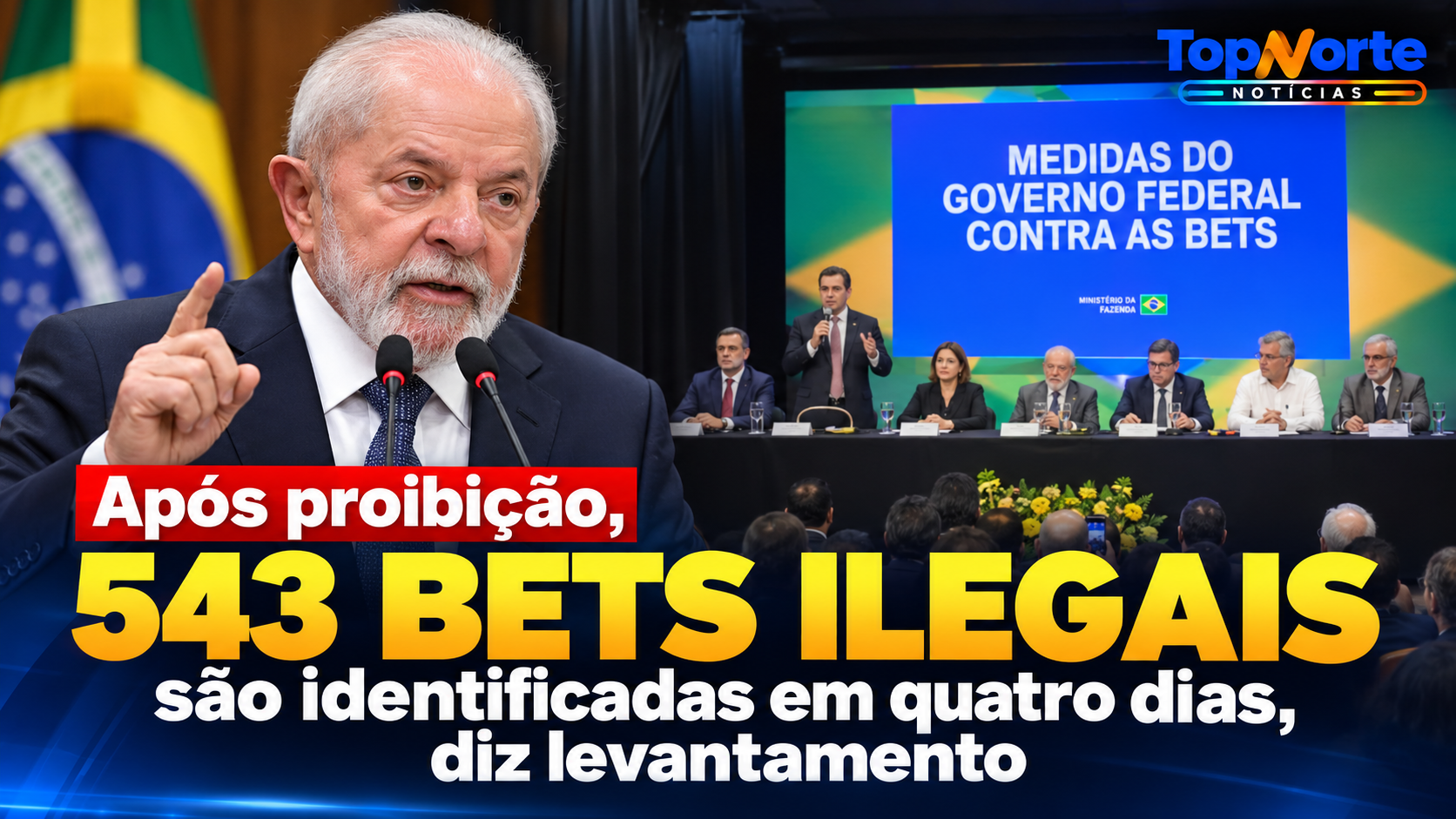 Após proibição, 543 bets ilegais são identificadas em quatro dias, diz levantamento